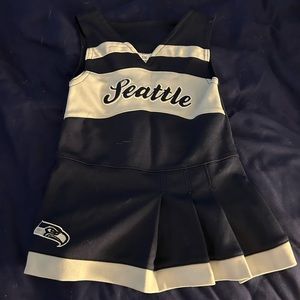 18m Seahawks cheer outfit.